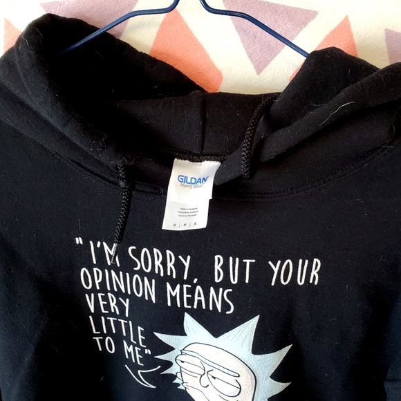 Rick and Morty Men's Sweatershirt Sz Medium - Picture 3 of 5